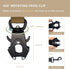 No Pull Tactical Dog Leashes for Medium Large Dogs Heavy Duty with Aluminum Frog Clip? Darkbrown 4-6FT Long&Strong Dog Leash with Car Seat Belt& S...