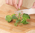 Herb Stripping Tool - Greens and Herb Stripper Steel Herb Leaf Zip Tool for Kale, Chard, Collard Greens, Thyme and Rosemary...
