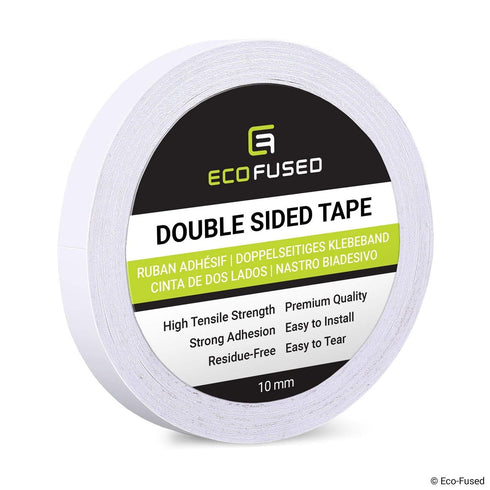 Eco-Fused Double Sided Adhesive Tape - Width: 0.4 Inch - Length: 55 Yards - for Arts and Crafts, DIY and Office - Quick and Easy (0.4 Inch x 55 Ya...