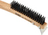 Forney 70511 Wire Scratch Brush, Carbon Steel with Curved Wood Handle & Metal Scraper, 13-11/16"-by-.014"...