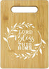 Bless This Home Cutting Boards for Kitchen, Housewarming Gifts for New House, New First House Warming Gifts Bamboo Cutting Board,Christian House D...