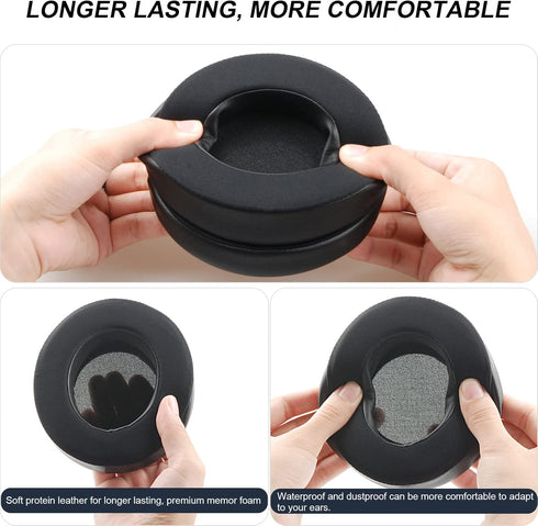 Kraken Replacement Ear Pads Cushions, Cooling-Gel Earpads for Razer Kraken Pro V2 Razer Kraken 7.1 V2 Headphone Ear Cups Earmuffs Made of Premium ...