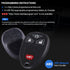 Key Fob Keyless Entry Remote: Keyless Control Clicker Compatible with Chevy SilveradoTraverse Equinox Avalanche GMC Sierra Pontiac Torrent Saturn ...