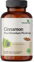 Futurebiotics Cinnamon Plus Chromium Picolinate Supplement, High Potency Chromium, Non-GMO, 120 Vegetarian Capsules...
