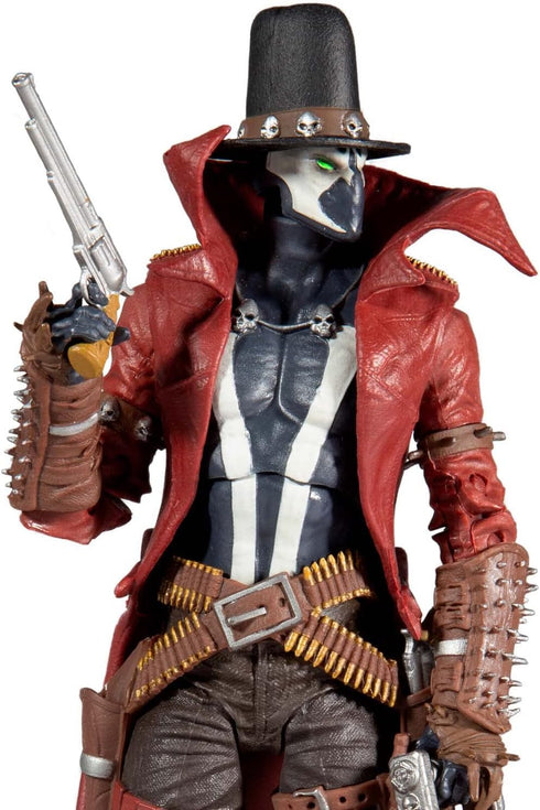 McFarlane Toys - Spawn Gunslinger 7" Action Figure with Gatling Gun and Accessories...