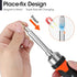ValueMax 13-in-1 Multi-bit Ratcheting Screwdriver Set Tool All in One, Portable Multi-purpose Ratchet Screw-driver, Slotted/Philips/Torx/Square...