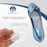 Dr. Frederick's Original Gel Pads for Metatarsal & Arch Support - 2 ct - Self-Adhesive Insoles for Foot Pain, Plantar Fasciitis & Flat Feet - Smal...