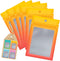 Funfery 100 Pieces Resealable Smell Proof Bags for Food Storage,Clear Cute Mylar Bags for Small Business Foil Ziplock Packaging Bags for Sample Je...