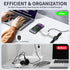 4 in 1 Wireless Charger for Apple: Used for iPhone 11 12 13 14 15, Wireless Charging Station for Galaxy S9 10 21 22 23, Wireless Charging Stand fo...