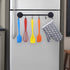6 Hooks Magnetic Utensil Holder Untensil Rack Tool Hanger Organizer for Refrigerator, Metal Cabinet, Metal Stove, Grill, BBQ...