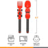 Dinneractive Utensil Set for Kids – Red Race Car Themed Fork and Spoon for Toddlers and Young Children – 2-Piece Set...