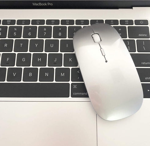 Rechargeable Bluetooth Mouse for Laptop iPad Pro Air MacBook Wireless Mac Chromebook Win8/11 Desktop Computer...