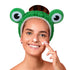 Facial Spa Headband Cute Frog Cosmetic Makeup Headband Skincare Headband for Washing Face Makeup...