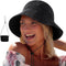 Waterproof Packable Sun Bucket Hat UPF 50+ UV Protection for Men Women Foldable Fishing Hiking Hats Black...