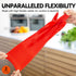 Vgo... 2-Pairs Dishwashing Gloves, Reusable Household Gloves, Kitchen Gloves, Long Sleeve, Thick Latex, Cleaning, Washing, Working, Painting, Gard...