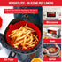 2 Pack Air Fryer Silicone Liners Pot for 3 to 5 QT, Basket Bowl, Replacement of Flammable Parchment Paper, Reusable Baking Tray Oven Accessories, ...