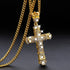 Bling Religious Cross Diamond Car Accessories for Women, Crystal Car Rear View Mirror Charms Car Decoration, Lucky Hanging Interior Ornament Penda...