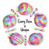 Unbreakable Silicone Non-Slip Bowl and Chew Spoon Set for Babies and Toddlers (Rainbow Swirl)...