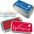 Ink Pads for Rubber Stamps, Rubber Stamps Pads- Permanent, Waterproof, Stamp Pads for Card Making, Scrapbooking Supplies, Christmas Ink Stamps, Ha...