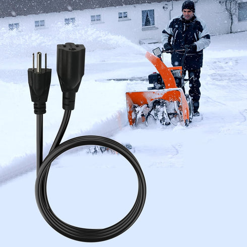 Snow Blower Electric Start Cord 02483100 for Ariens, MTD, Murray, Tecumseh 629-0071, 929-0071, 929-0071A, 929-0071B, 6219MA, 32450B 2X 524WE 528SW...