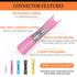 260PCS Heat Shrink Butt Connectors, Camtek 100PCS Solder Seal Wire Connectors & 160PCS Heat Shrink Butt Crimp Connectors Waterproof Electrical Ter...