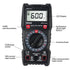 WGGE Digital Multimeter with Case, DC AC Voltmeter, Ohm Volt Amp Test Meter and Continuity Test Diode Voltage Tester for Household Outlet, Automot...