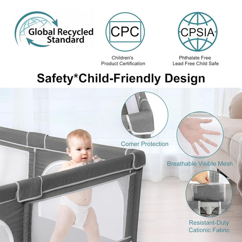 Baby Playpen Parts T-Shaped Joint,Baby Playpen Replacement Connectors, Baby Playpen Accessories for Baby Play Yard (2 Pcs/Diameter0.25mm)...