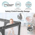 Baby Playpen Parts T-Shaped Joint,Baby Playpen Replacement Connectors, Baby Playpen Accessories for Baby Play Yard (2 Pcs/Diameter0.25mm)...