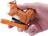 Yoption Wooden Animal Stapler, Squirrel Desktop Stitcher Handmade Wood Carving Statue Sculpture for Children School Office Stationery, includes 10...