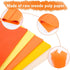 VGOODALL 450 Sheets Orange Tissue Paper, 11.5 x 8 Inch Fall Tissue Paper Bulk for Gift Bags Wrapping Paper for DIY Crafts Birthday Thanksgiving Pa...