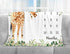 Giraffe Milestone Blanket, Safari Baby Growth Chart Monthly Blanket, Watch Me Grow Jungle Baby Nursery for New Moms Baby Shower(50"x40")...