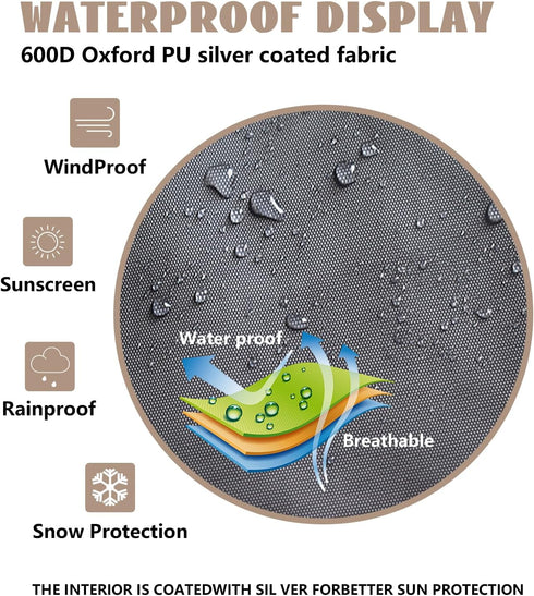 Waterproof Craft Cabinet Cover, Heavy Duty Dustproof StorageCraft Box Cover. Fits 20"W x 6"D x 16"H-Only Cover...