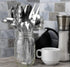 Darware Complete Serving Set (6-Piece, Silver); w/Pasta Server, Fork, Slotted Spoon, Ladle, & Cake/Casserole Server...
