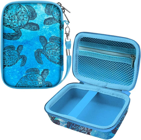 WIRESTER Ocean Sea Turtles Digital Camera Case, Camera Storage Bag Carrying Case Compatible with AbergBest 21 Mega Pixels 2.7 LCD Rechargeable HD,...