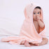 Baby Hooded Towel with Unique Animal Design Ultra Soft Thick Cotton Bath Towel for Newborn (Bunny)...