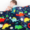 Lukeight Toddler Blanket for Boys and Girls, 380GSM Thick Kids Blanket for Birthday Gifts, Cozy Baby Blanket, Plush Receiving Blanket for Crib (Di...