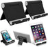 2 Pack Cell Phone Stand for Desk, Foldable Cell Phone Holder Mobile Stand Phone Dock, Adjustable Tablet Stand Holder Compatible with iPhone 12 iPh...