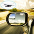 Car Blind Spot Mirror, 2PCS HD Convex Glass Angle Adjustable for Side Rearview Mirrors, Fan Shaped Frameless Rotatable Wide Angle Blind Spot Mirro...