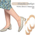 Womens No Show Thin Socks Womens 6 Pairs Low Cut Liner Non Slip Socks Footies Invisible Socks for Flat Boat, Nude...