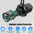12V USB C Car Charger Socket 2 Pack, Qidoe 56W Aluminum Socket 12V USB Outlet 20W PD3.0 USB-C and Dual QC3.0 Ports with Touch Switch Waterproof DI...
