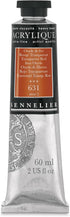 Sennelier Extra-Fine Artists' Acrylic, 60ml, Transparent Red Iron Oxide S2, 2.02 Fl Oz (Pack of 1)...