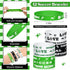 48 Pcs Soccer Party Favors Supplies, 12 Soccer Silicone Bracelet 12 Soccer Drawstring Treat Bag 12 Mini Soccer Stress Ball and 12 Soccer Keychains...
