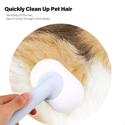 5-In-1 Multifunctional Pet Grooming Set Needle Brush, Hair Brush, Hair Removal Comb, Bath Massage Brush, In Addition To Loose Hair, For Cats & Dog...