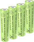 1.2V Ni-Mh AA 600mAh Rechargeable Batteries for Outdoor Solar Garden Lights (4 Pack)...