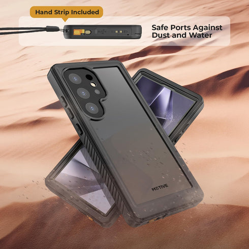 MOTIVE Designed for Samsung Galaxy s24 Ultra Waterproof Case, Built-in Lens & Screen Protector, 12 FT Military Grade, Full Shockproof, Dustproof, ...