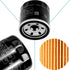 Oil Filter for Suzuki Eiger 400 LTA400, Kingquad 750 500 450 400, V-Strom 650 1000 DL650, GSXR 600 750 1000 1100, Bandit 1200 1250, Boulevard C50 ...