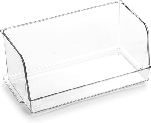 BINO | Stackable Plastic Storage Bins, Medium | THE MYRIAD COLLECTION | Multipurpose Bins | Pantry Organizers And Storage | Home Organization Cont...
