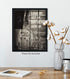 Look Up, Get Up, But Never Give Up - Football Wall Art Decor Print - unframed artwork printed on photograph paper...