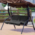 Swing Seat Cover, 3-Seat Waterproof Outdoor Patio Swing Hammock Cushion Cover,Hammock Replacement Cover for Three-seat Swing (Gray/Black/Blue/Red,...