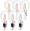 Bioluz LED 92 CRI E26 LED Bulb 40 Watt Dimmable Edison Bulbs Warm White Clear Pendant Light Bulbs UL Listed Title 20 High Efficacy Lighting 6-Pack...